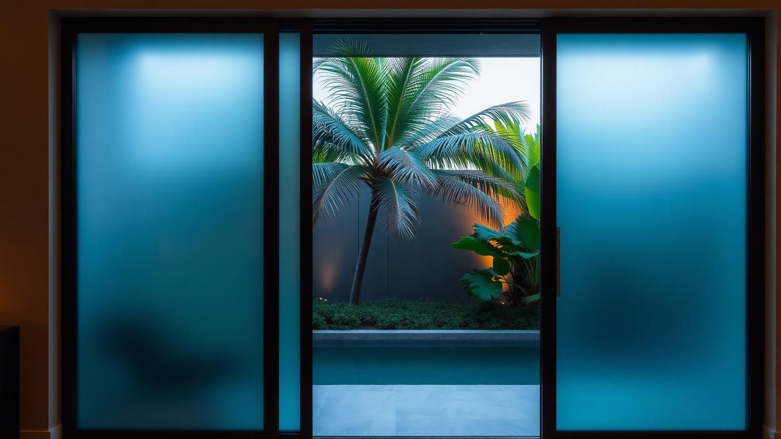 Insulfilm em porta de vidro: privacidade, segurança e estética